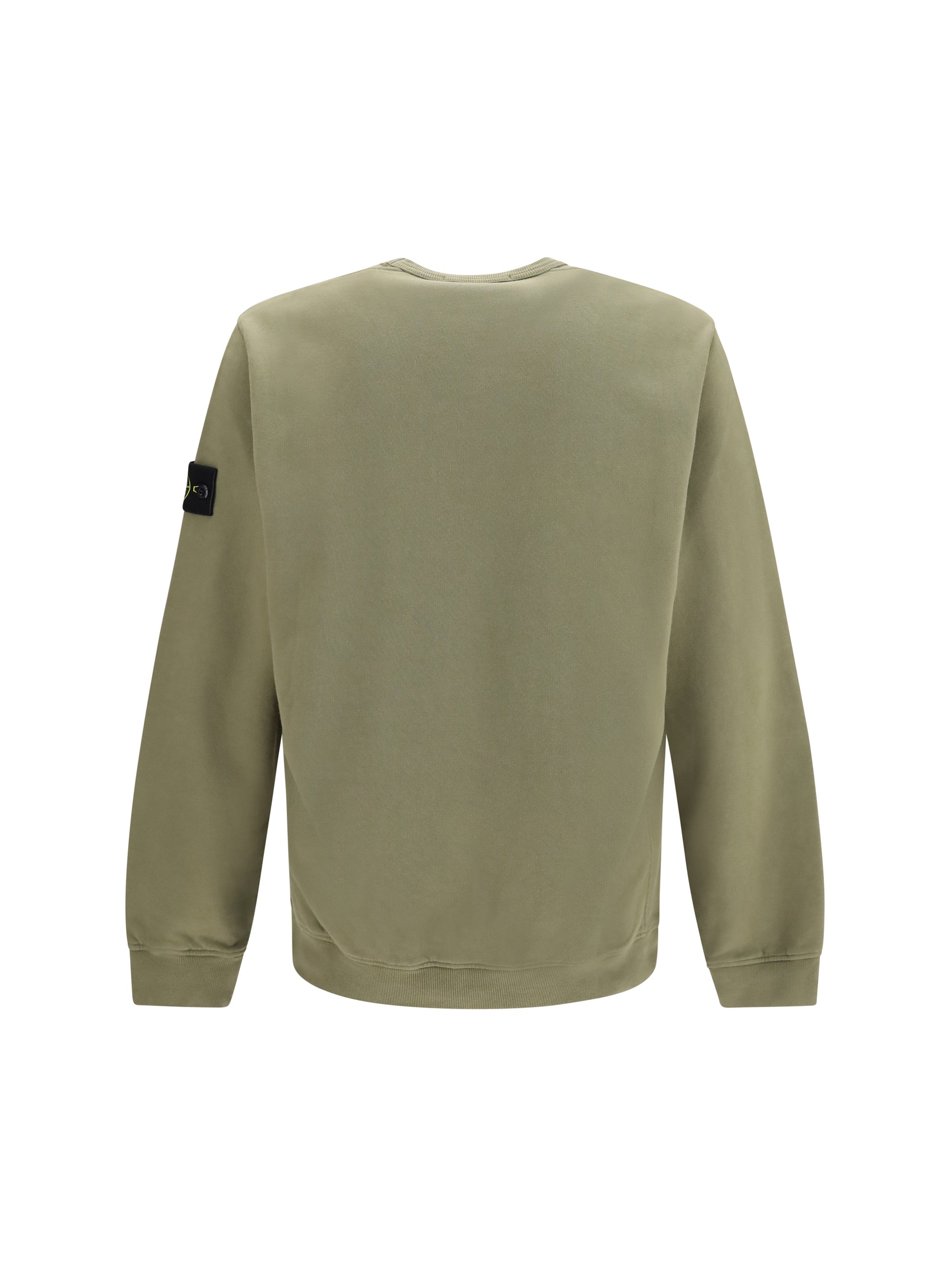 Stone Island Men Crewneck Cotton Sweatshirt STONE ISLAND