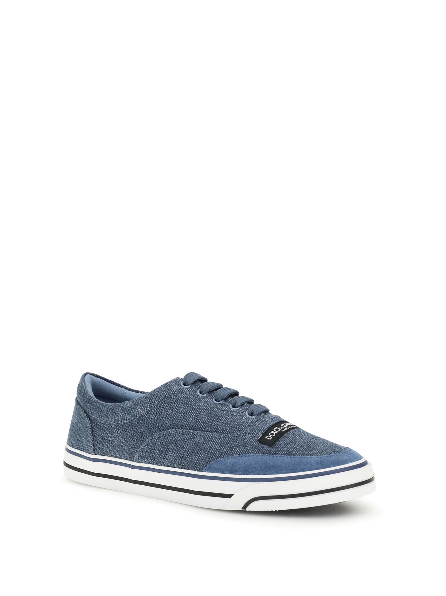 Dolce & Gabbana Men Dg Sailing Linen Sneakers DOLCE & GABBANA