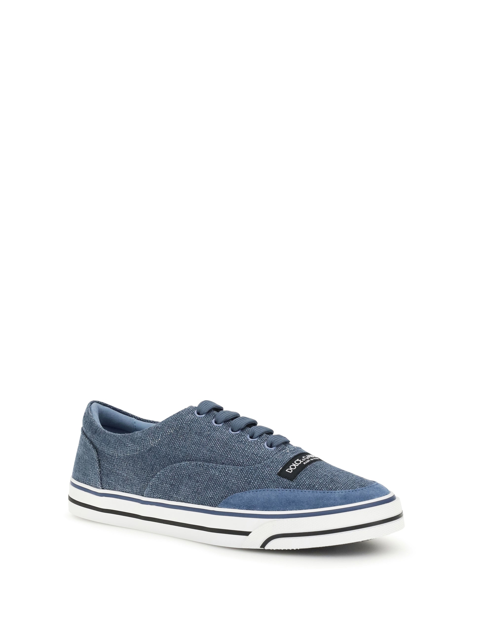 Dolce & Gabbana Men Dg Sailing Linen Sneakers DOLCE & GABBANA