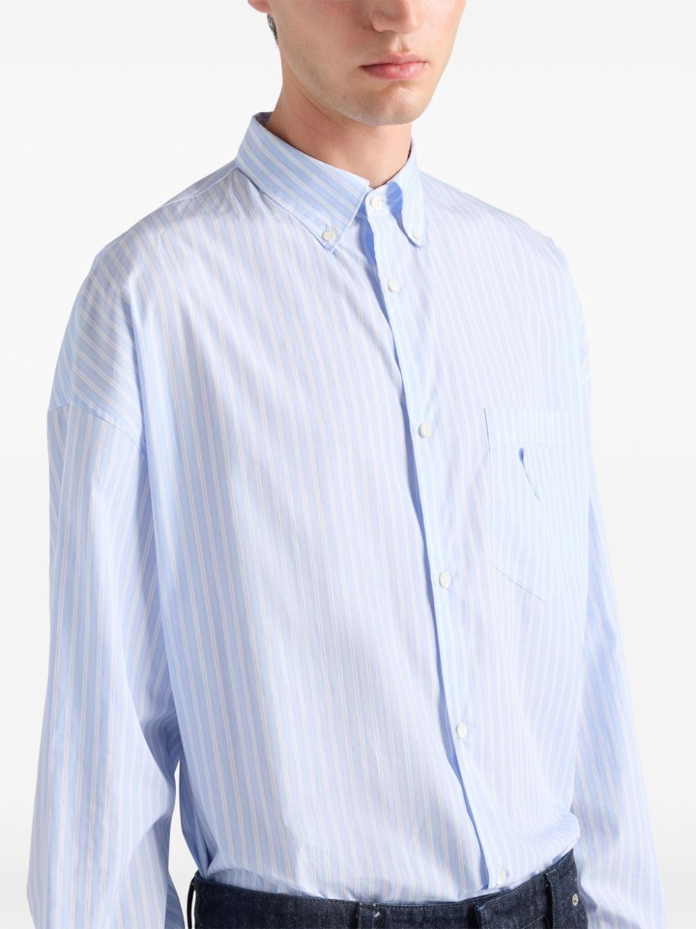 Prada Men Striped Shirt PRADA