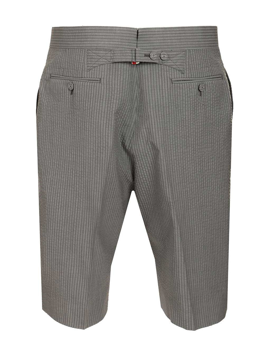 Thom Browne Men Seersucker Shorts THOM BROWNE