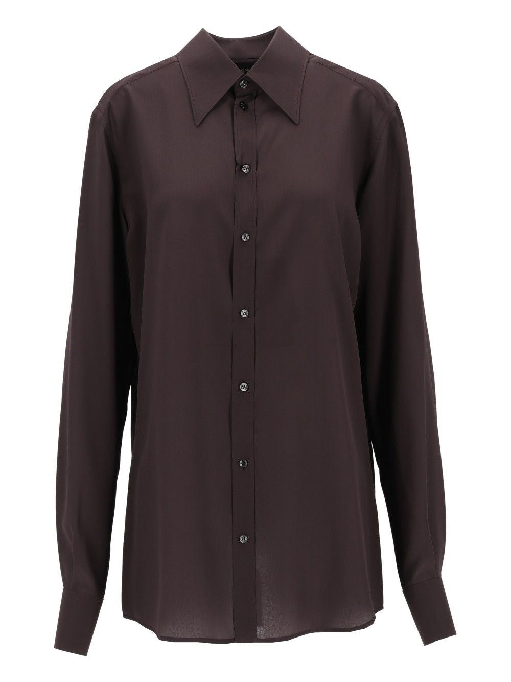 Dolce & Gabbana Men Shirt In Silk Crêpe De Chine DOLCE & GABBANA