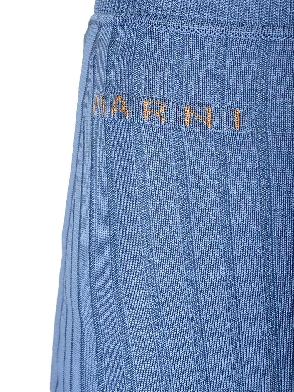 Marni Women Long Celestial Ribbed Skirt MARNI