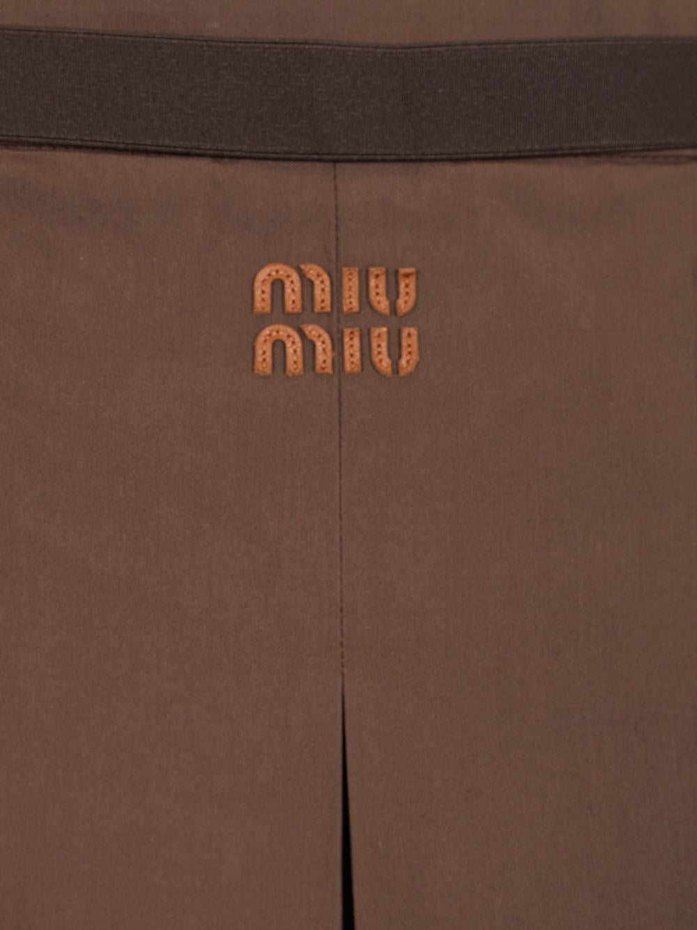 Miu Miu Women Gabardine Mini Skirt MIU MIU