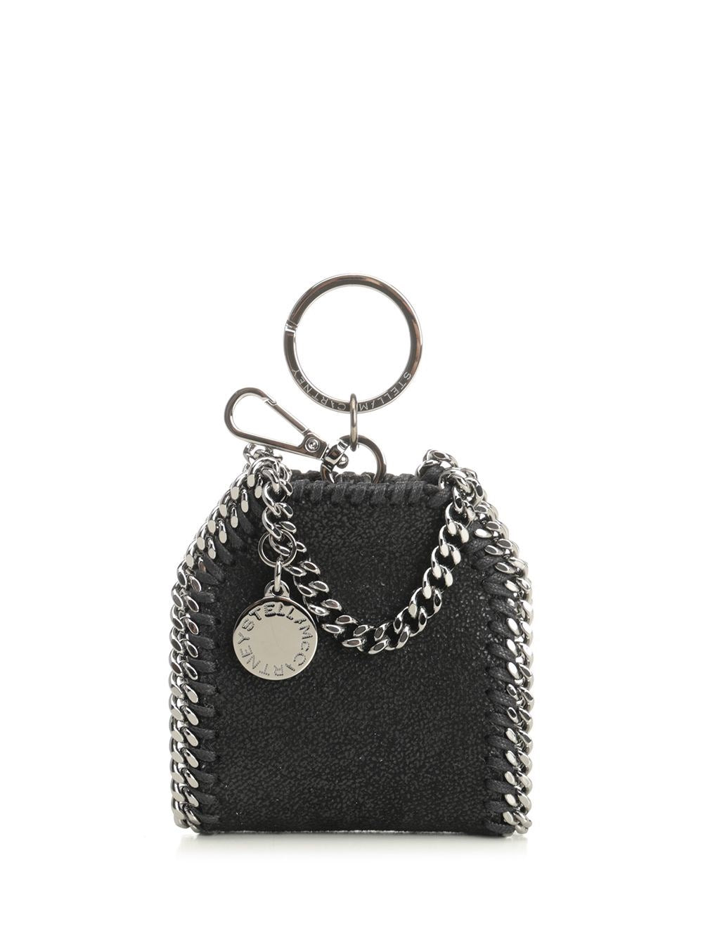 Stella Mccartney Women Falabella Airpods Case Keychain STELLA MCCARTNEY