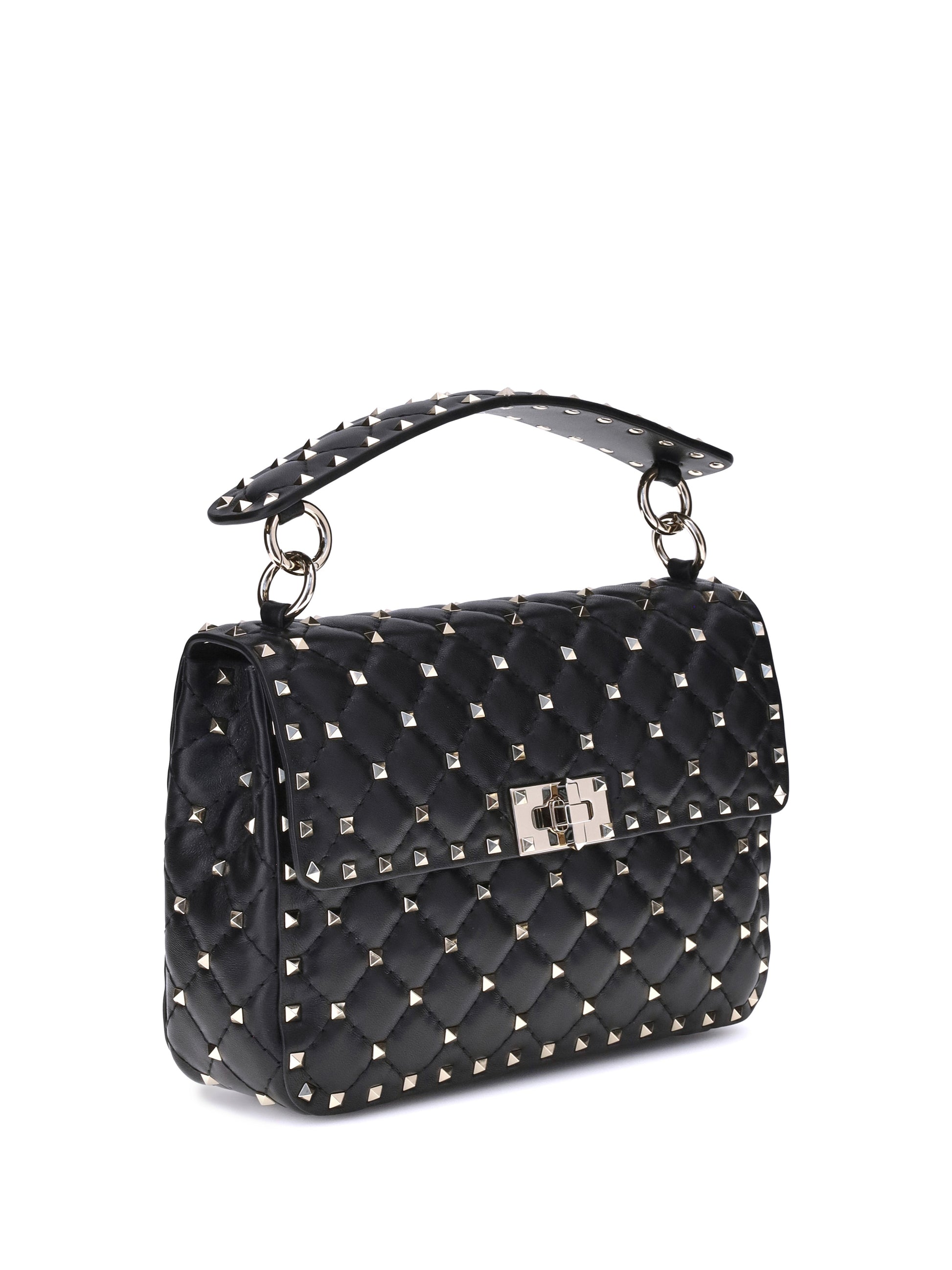 Valentino Garavani Women Medium Rockstud Spike Shoulder Bag VALENTINO GARAVANI