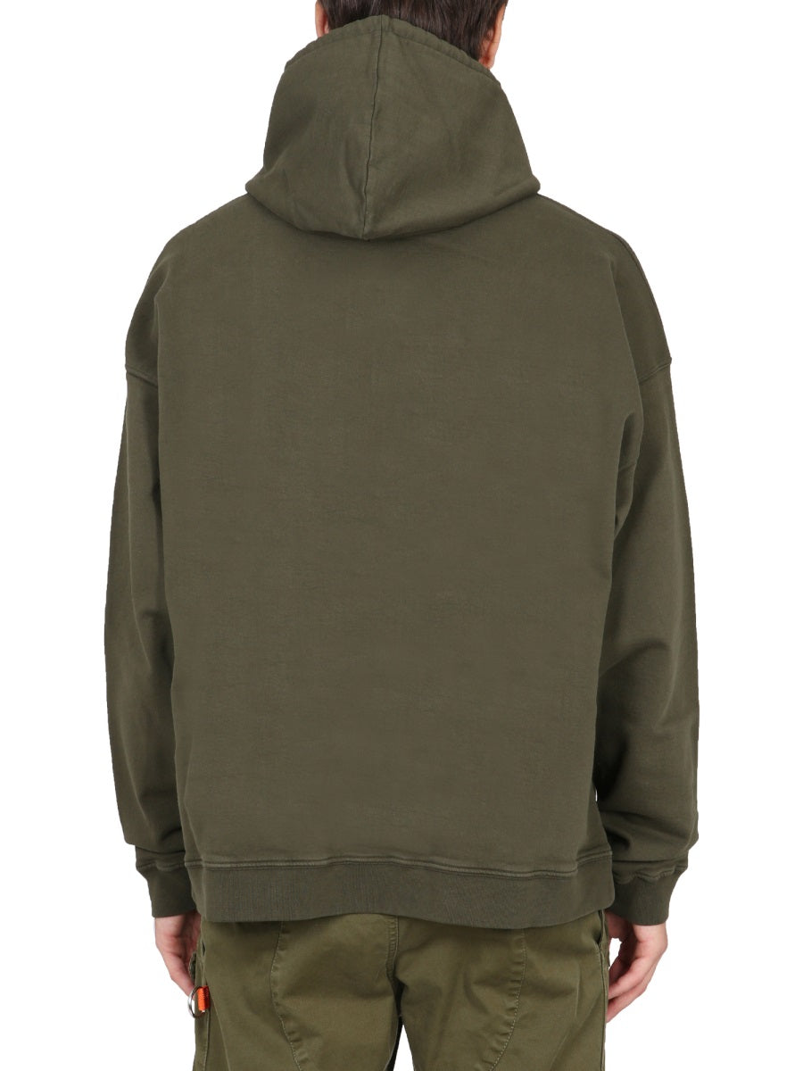 Dsquared Men Sweatshirt With Mini Logo DSQUARED2
