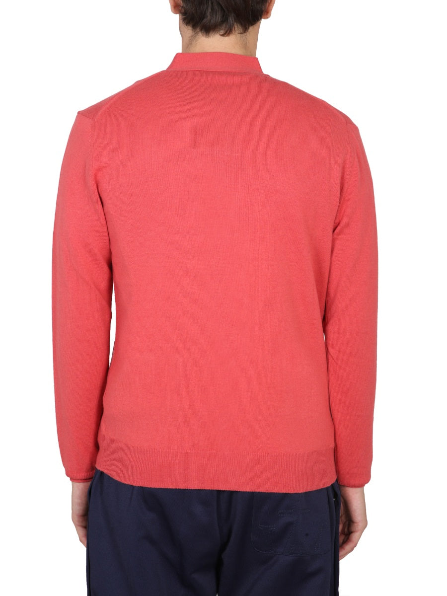 Vivienne Westwood Men Cardigan With Orb Embroidery VIVIENNE WESTWOOD