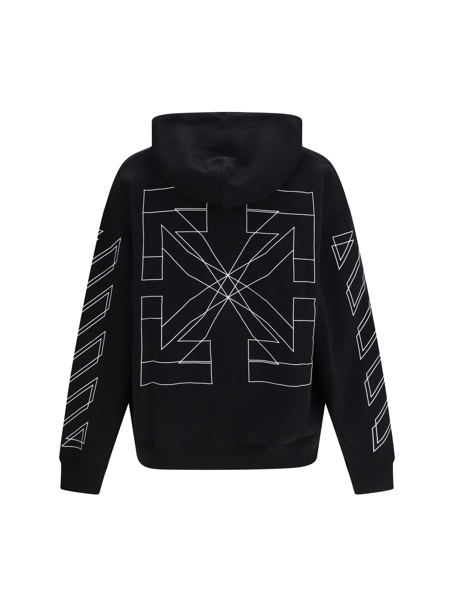 Off-White Men Big Double Arrow Skate Hoodie OFF-WHITE