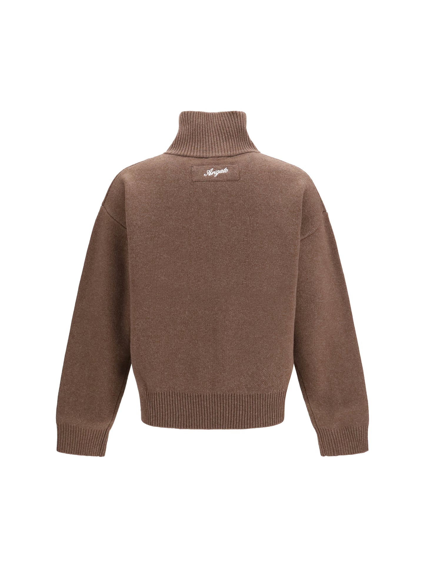 Axel Arigato Men Core Wool Zip-Up Sweater AXEL ARIGATO