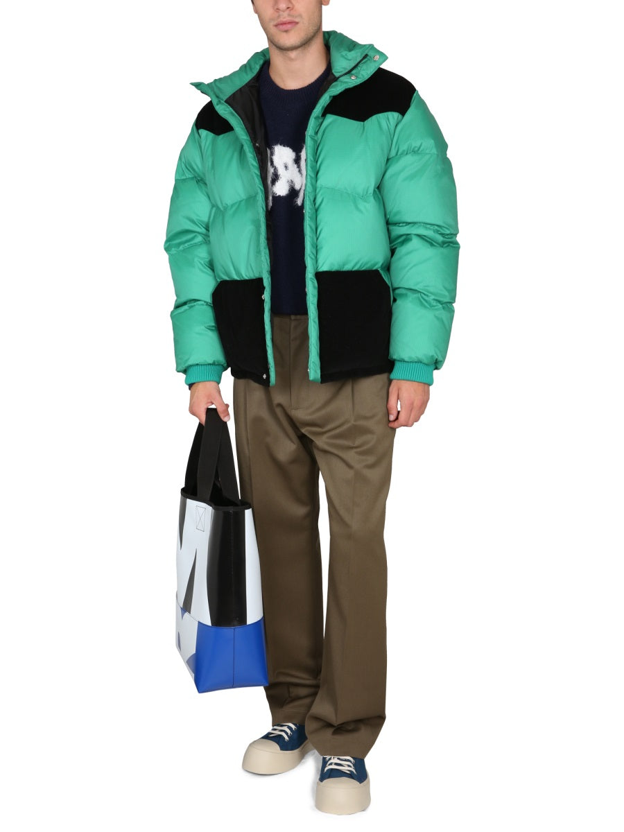 Marni Men Color-Block Down Jacket MARNI