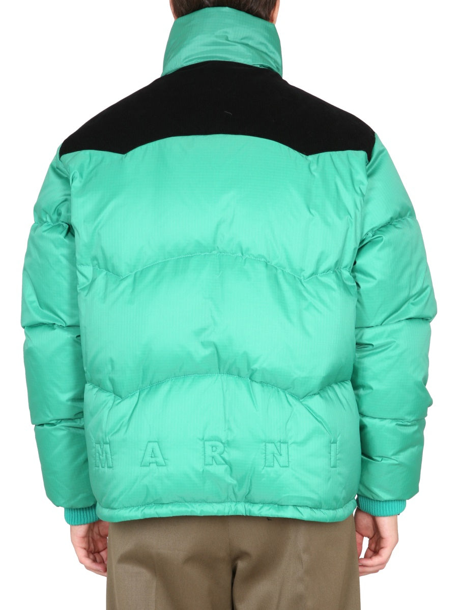 Marni Men Color-Block Down Jacket MARNI