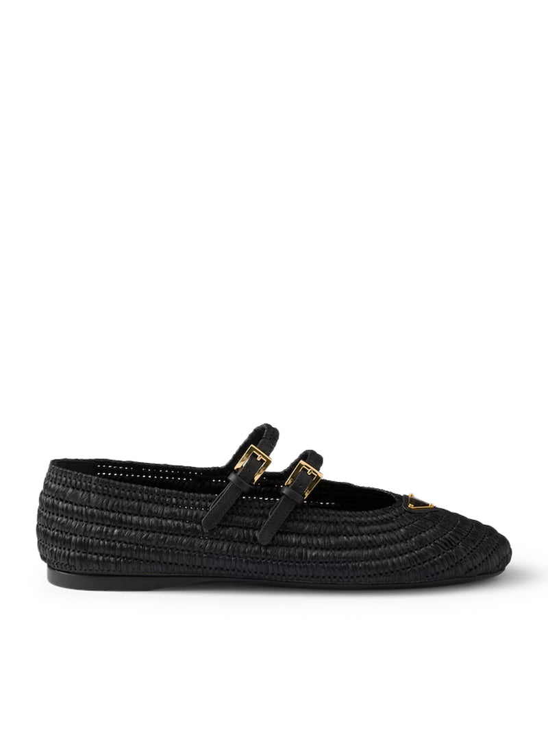 Prada Women Crochet Ballerinas PRADA