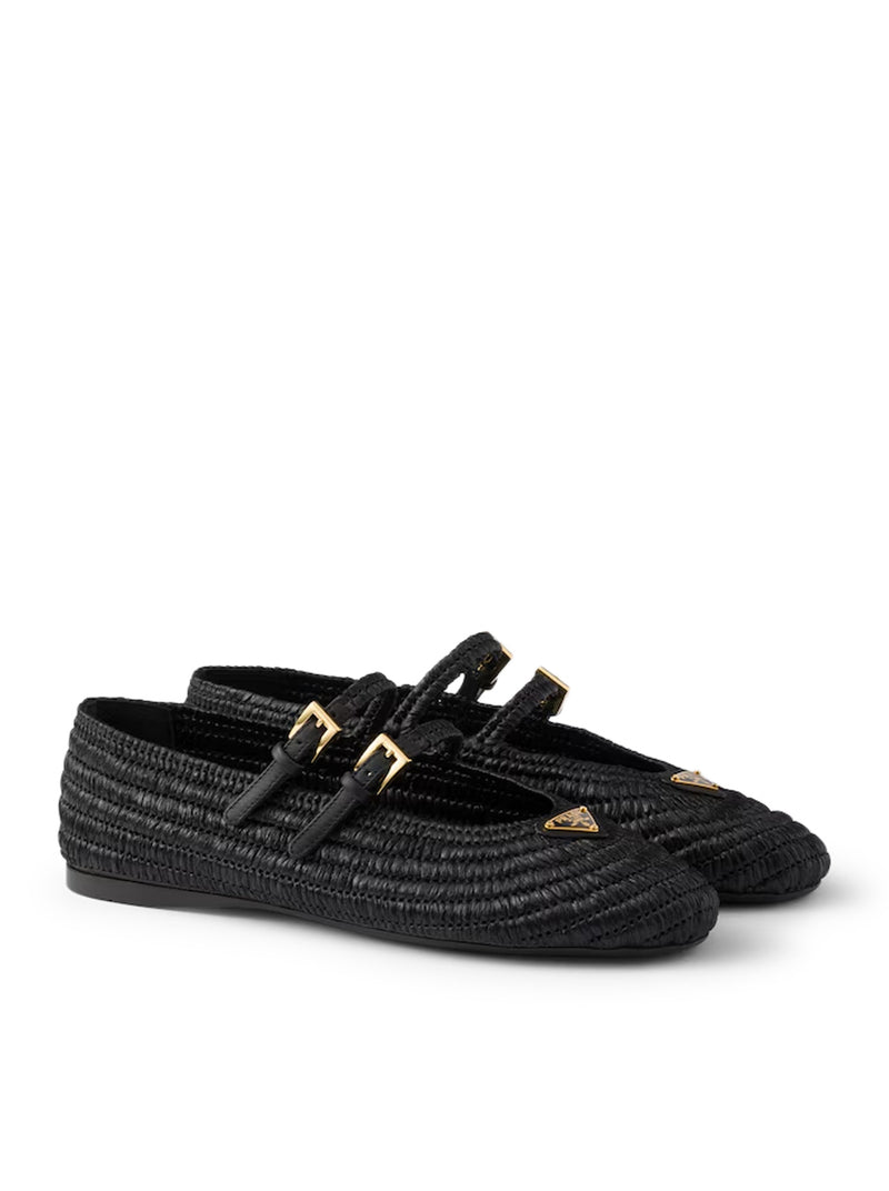 Prada Women Crochet Ballerinas PRADA