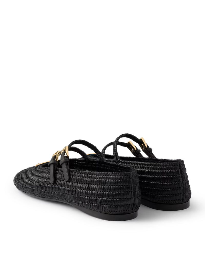 Prada Women Crochet Ballerinas PRADA