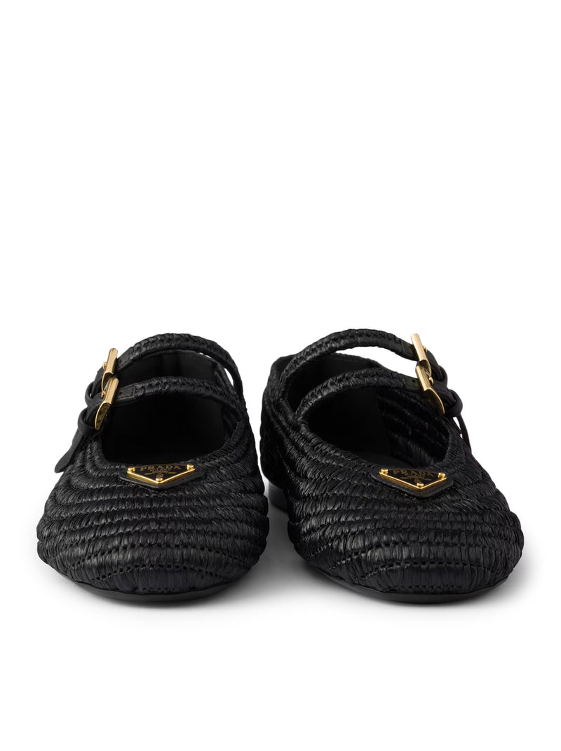 Prada Women Crochet Ballerinas PRADA