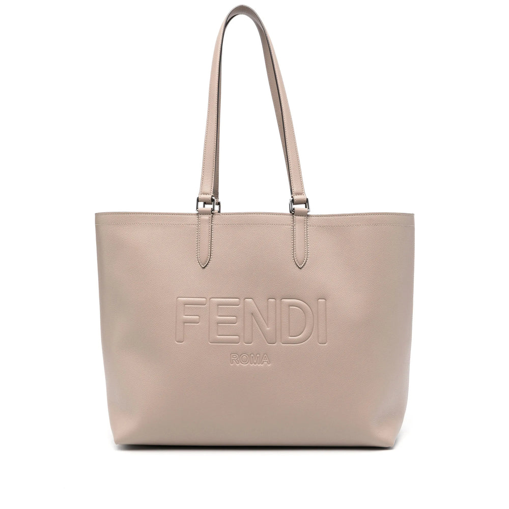 Fendi Neutrals Tote Bags Men FENDI