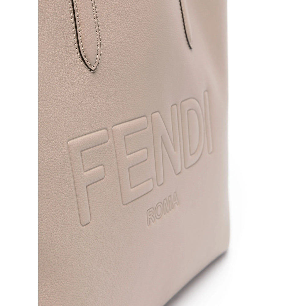 Fendi Neutrals Tote Bags Men FENDI