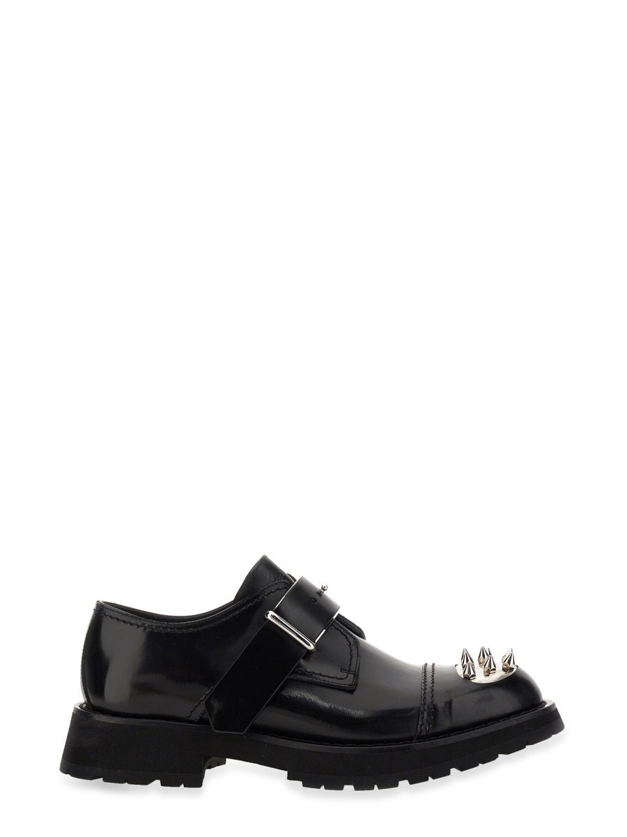 Alexander Mcqueen Men Studded Derby Loafer ALEXANDER MCQUEEN