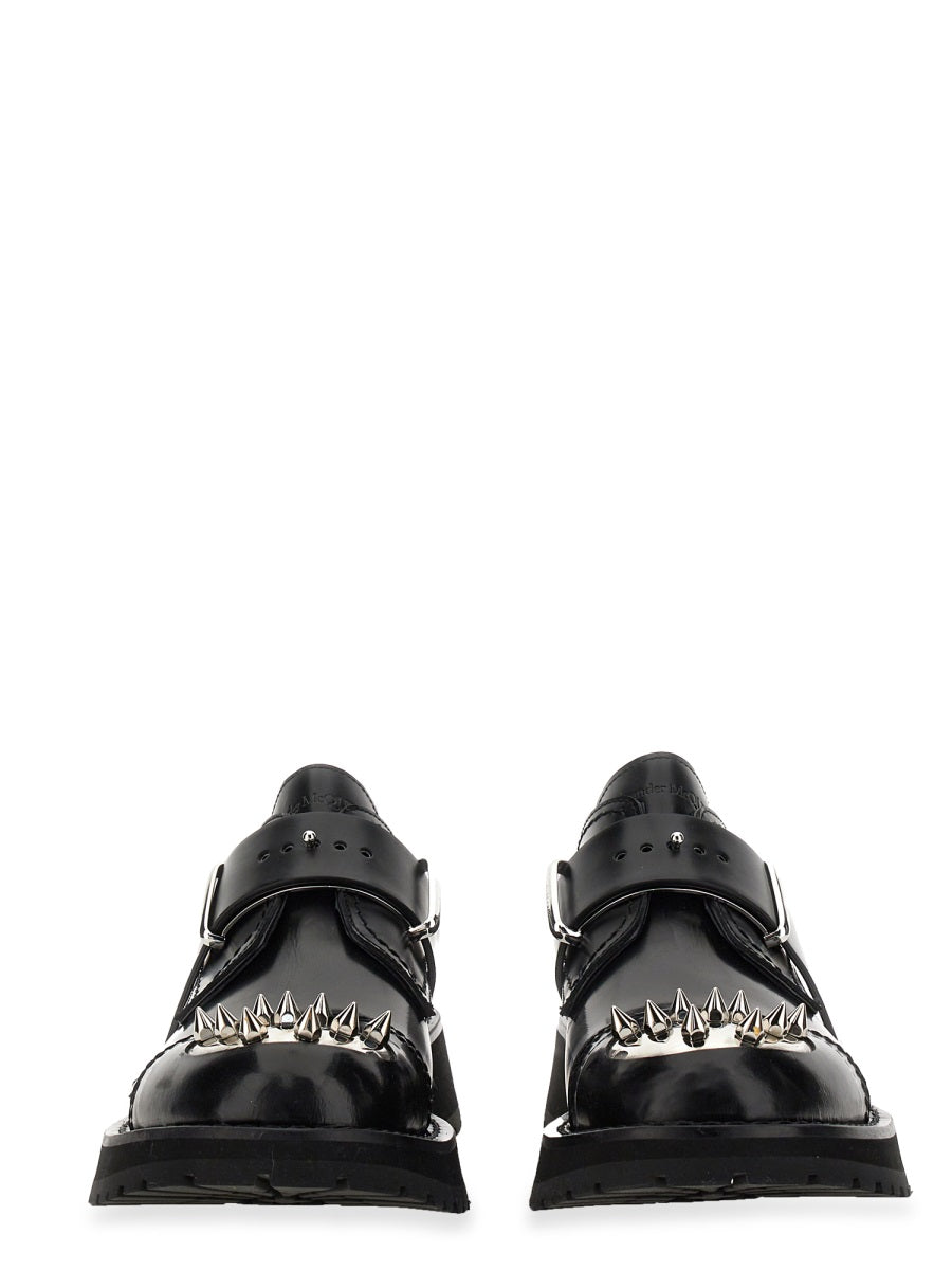 Alexander Mcqueen Men Studded Derby Loafer ALEXANDER MCQUEEN