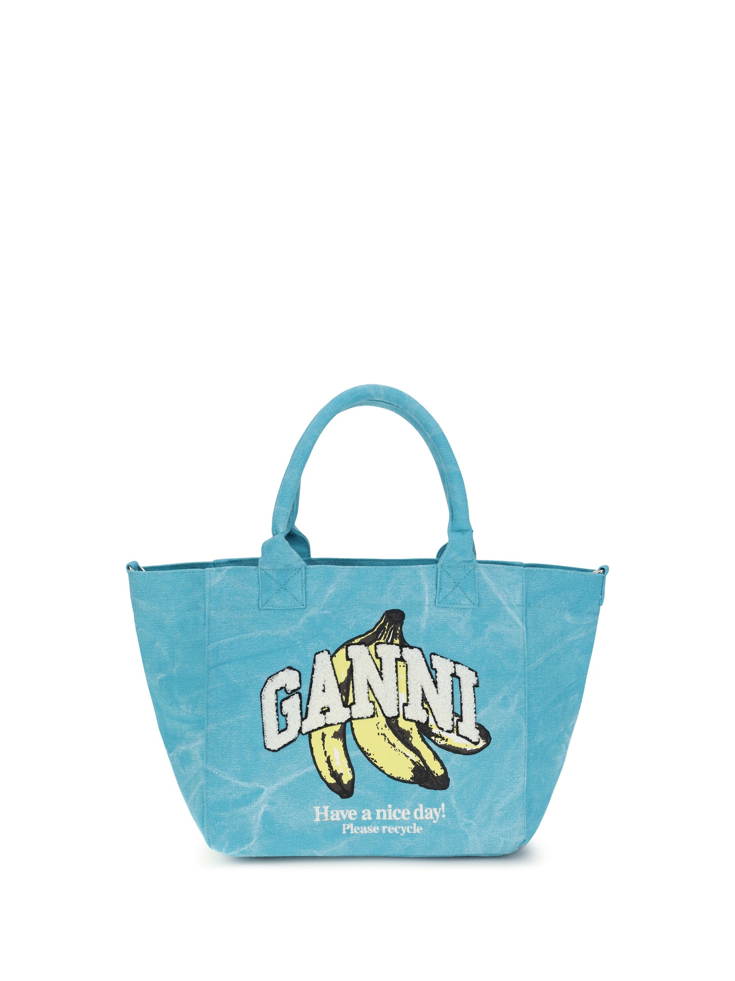 Ganni Women Banana Print Tote Bag GANNI