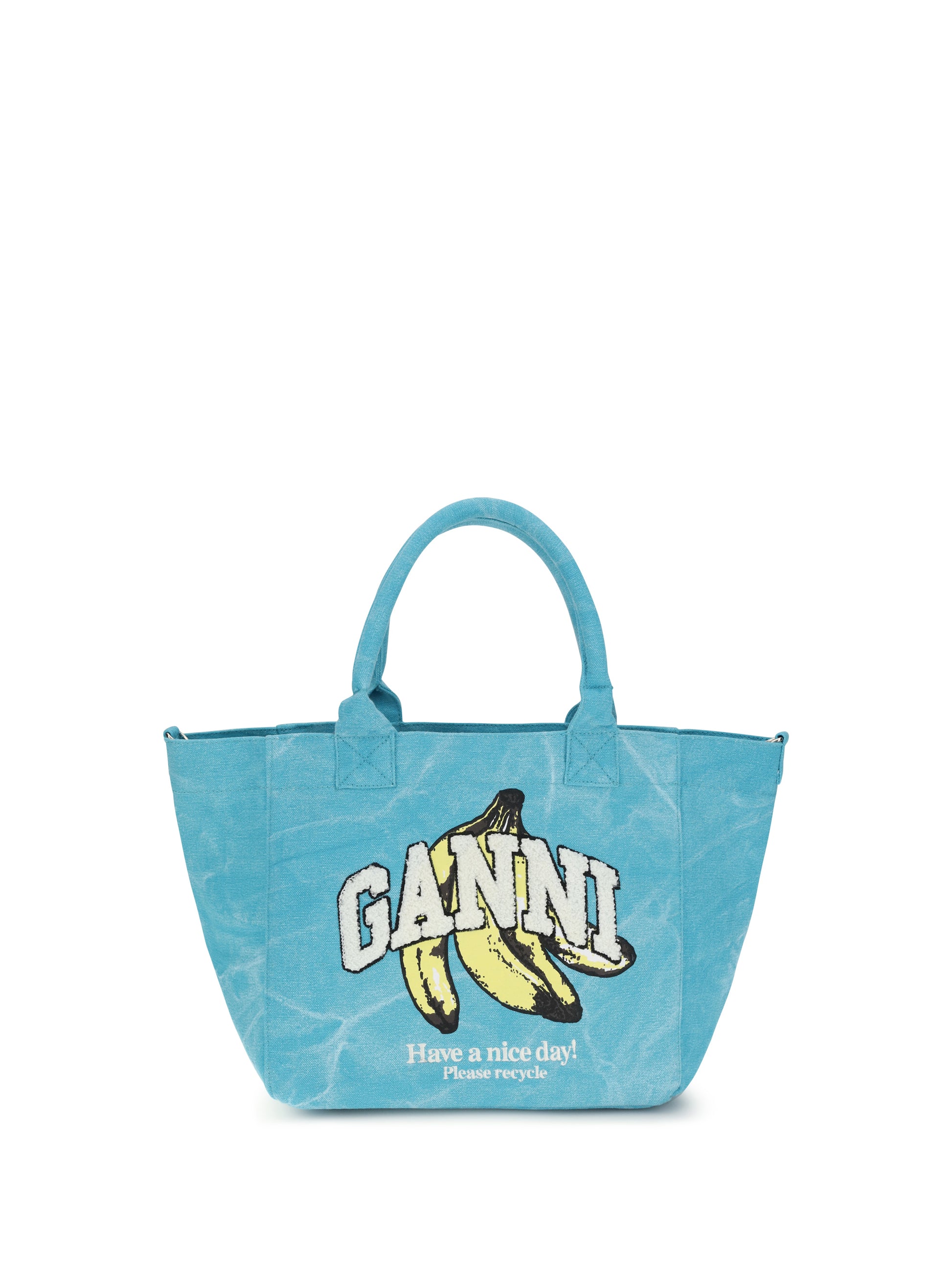 Ganni Women Banana Print Tote Bag GANNI