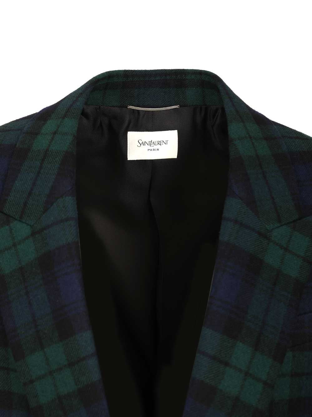 Saint Laurent Men Tartan Jacket SAINT LAURENT
