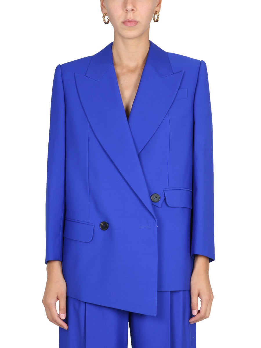 Alexander Mcqueen Women Structured Double-Breasted Jacket ALEXANDER MCQUEEN