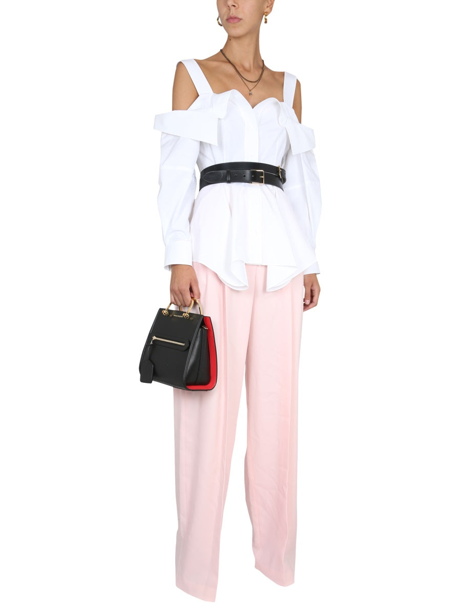 Alexander Mcqueen Women Wide Leg Pants ALEXANDER MCQUEEN