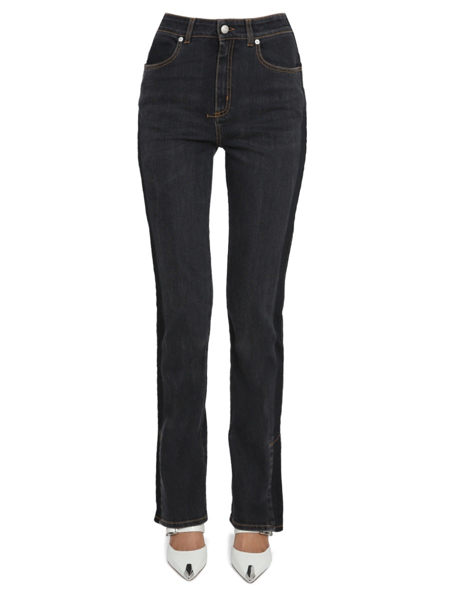 Alexander Mcqueen Women Jeans Wide Leg ALEXANDER MCQUEEN