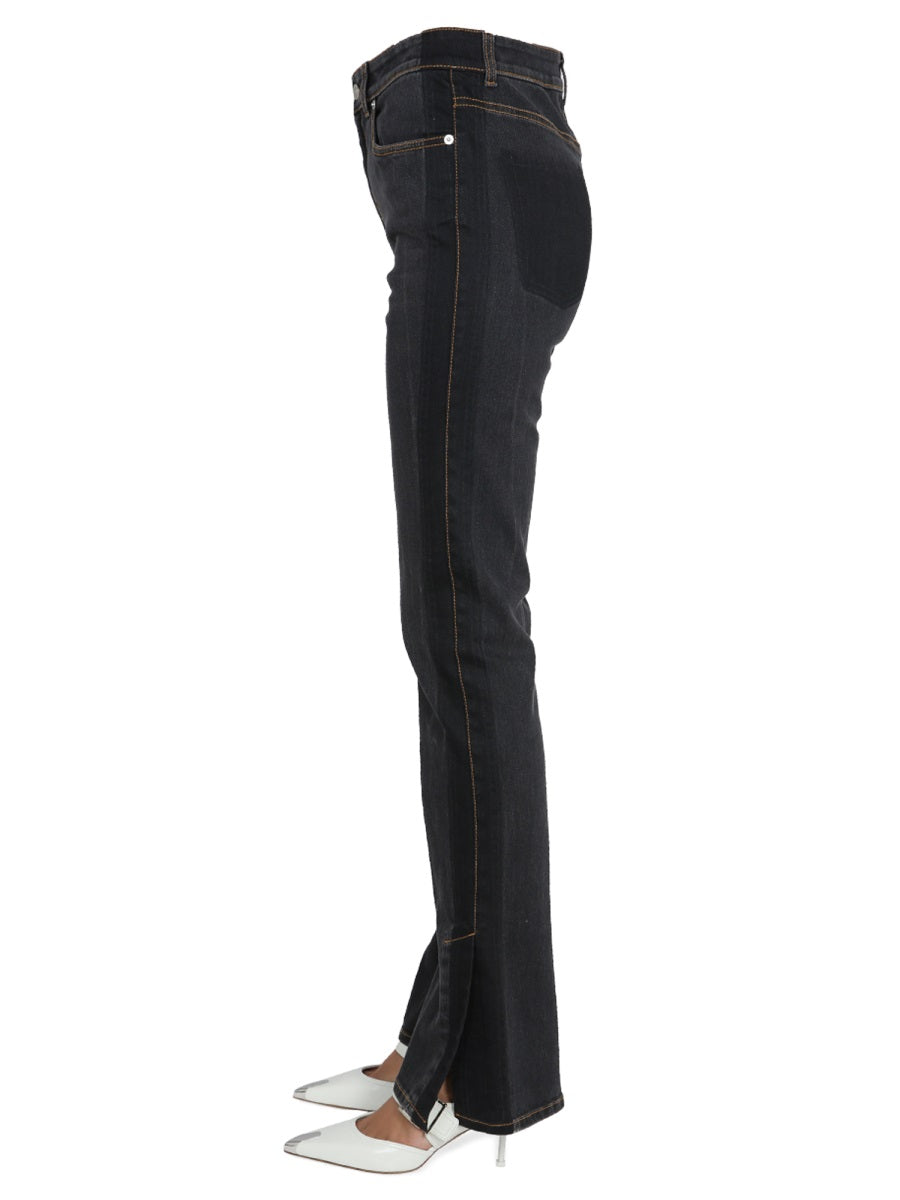 Alexander Mcqueen Women Jeans Wide Leg ALEXANDER MCQUEEN