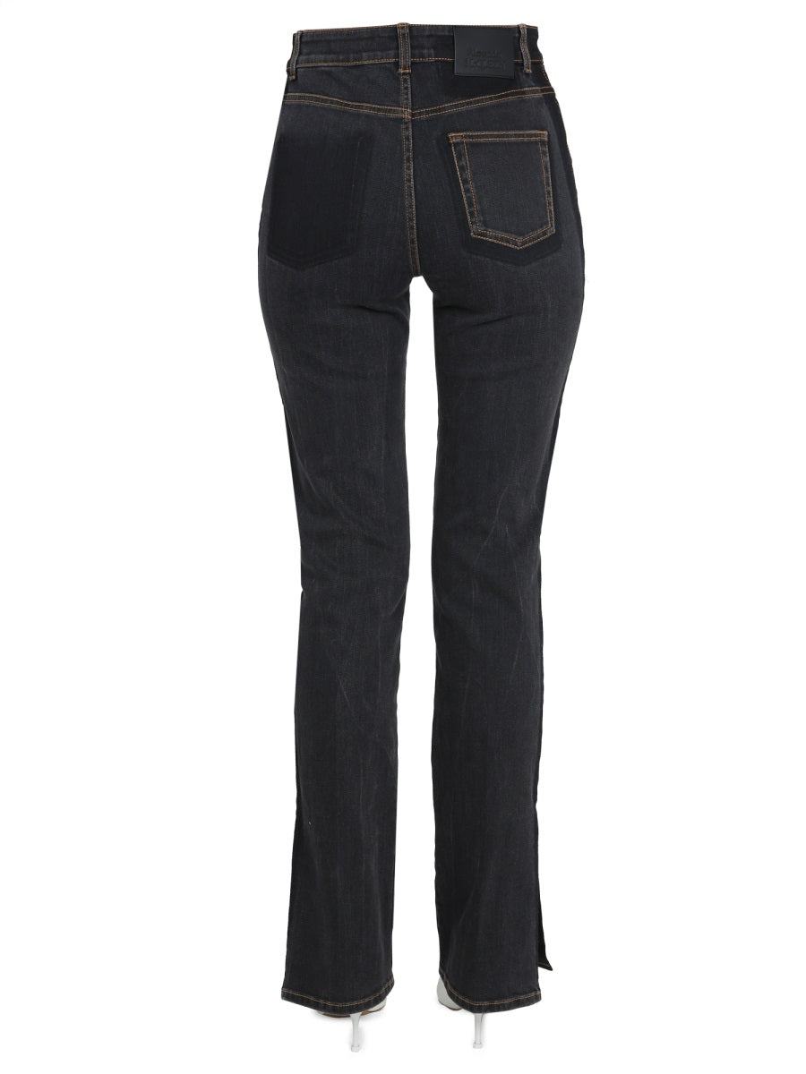 Alexander Mcqueen Women Jeans Wide Leg ALEXANDER MCQUEEN