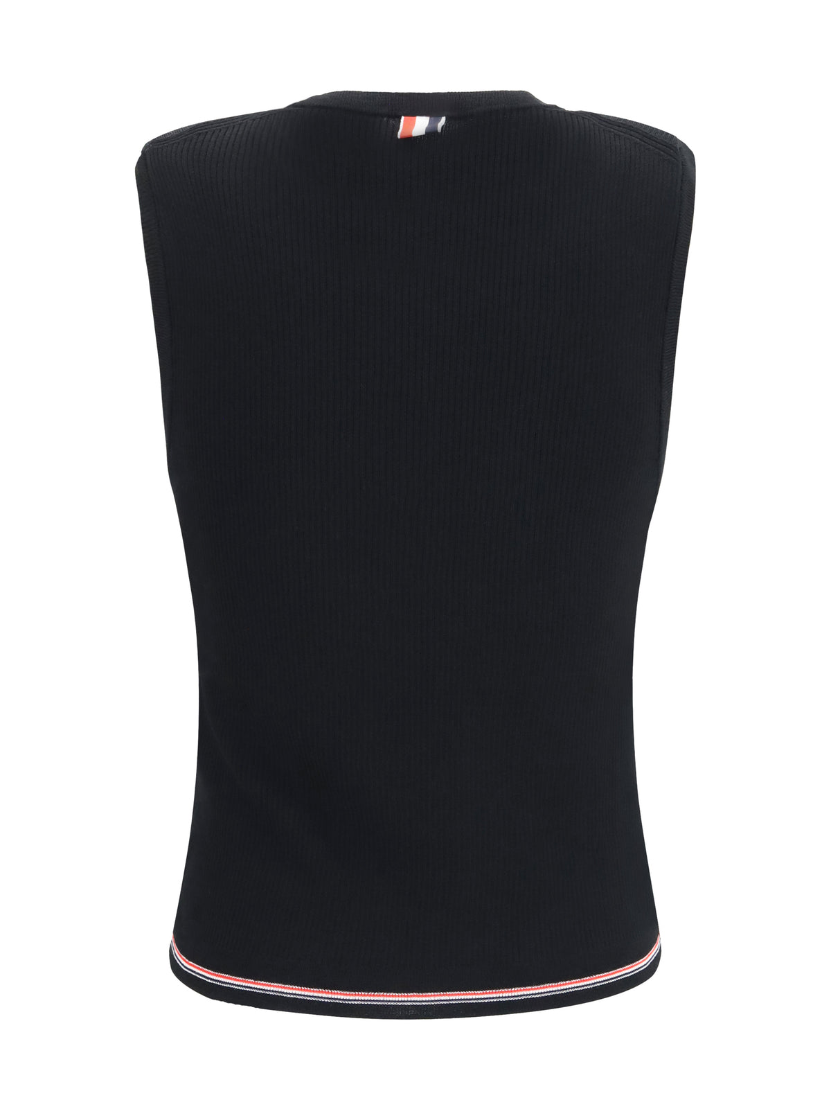 Thom Browne Women Rwb Merino Wool Top THOM BROWNE