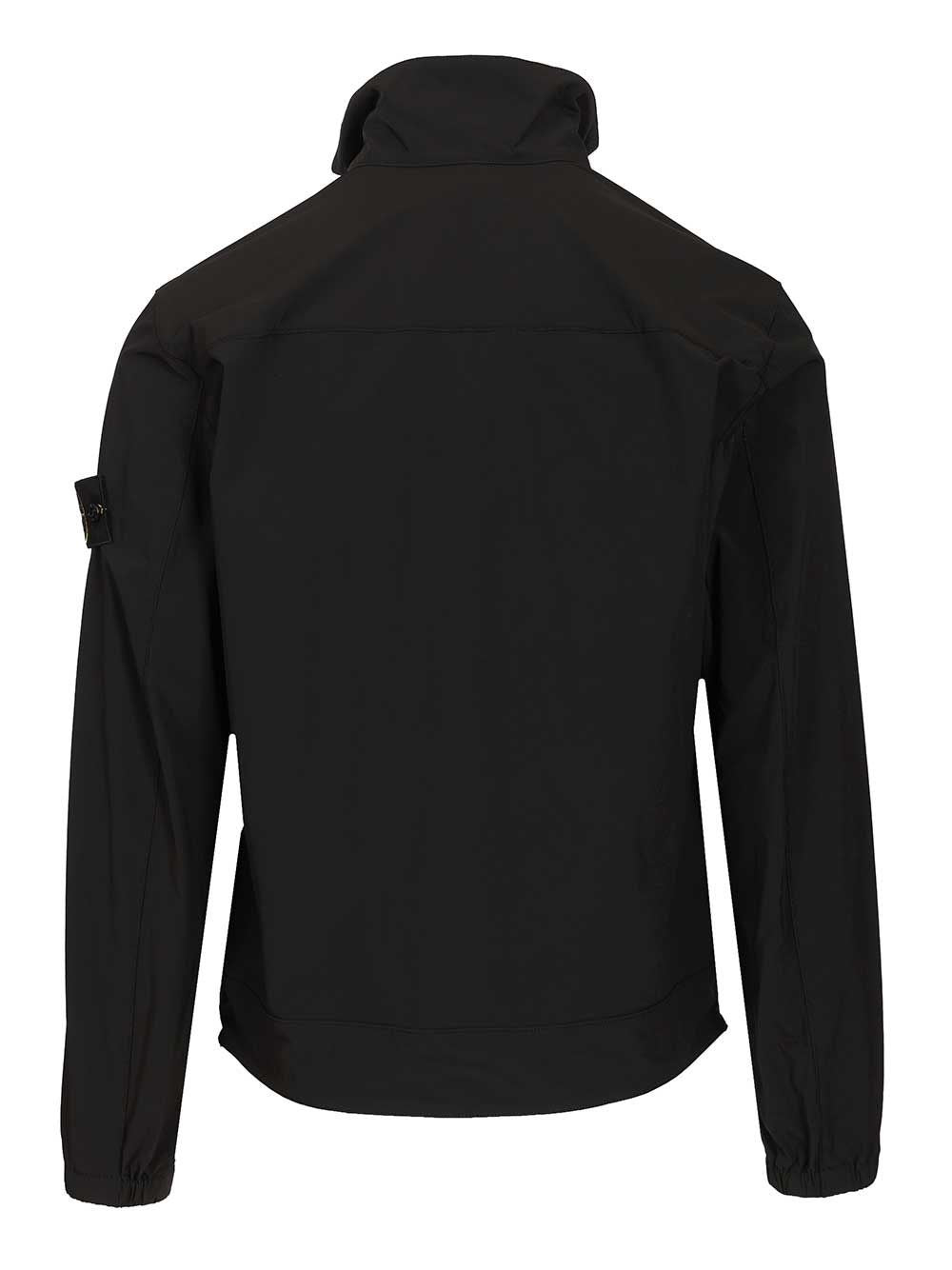 Stone Island Men Stretch Nylon Tech Fleece Overshirt STONE ISLAND