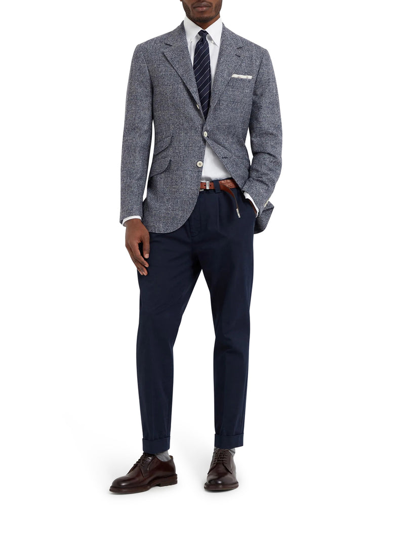 Brunello Cucinelli Men Cotton Blend Chino Pants BRUNELLO CUCINELLI