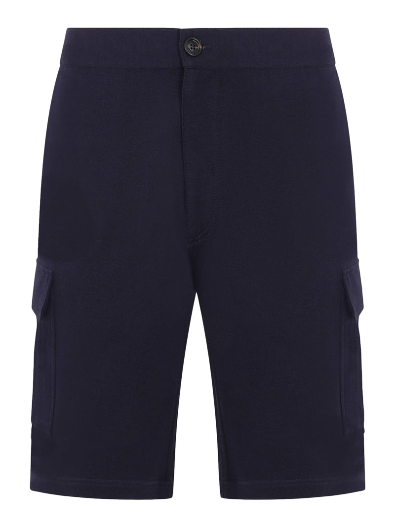 Brunello Cucinelli Men Jersey Cargo Bermuda BRUNELLO CUCINELLI