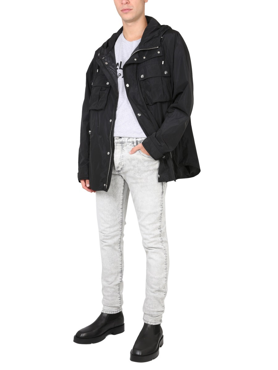Balmain Men Giacca Con Cappuccio BALMAIN