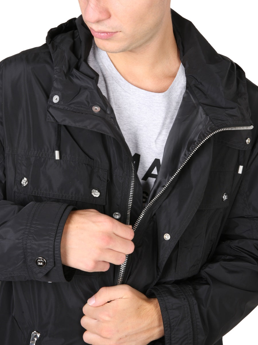 Balmain Men Giacca Con Cappuccio BALMAIN