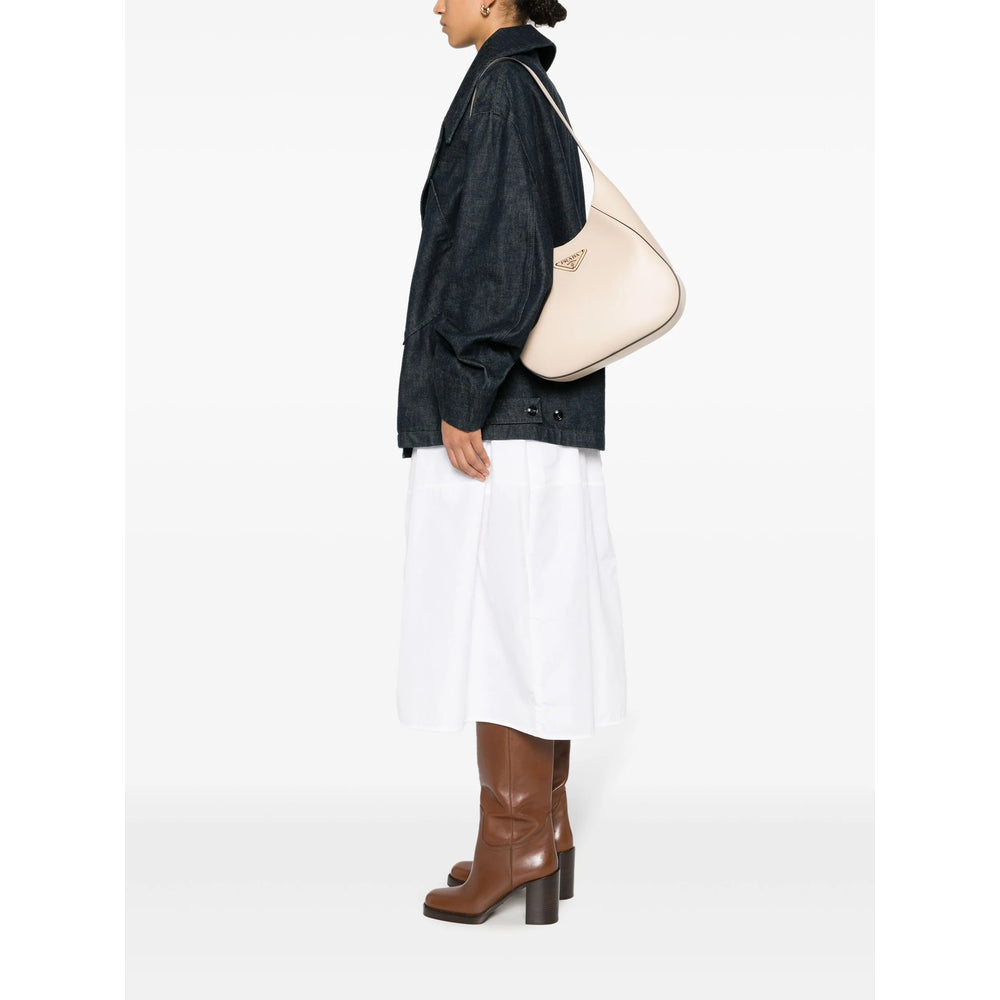 Prada Neutrals Shoulder Bags Women PRADA