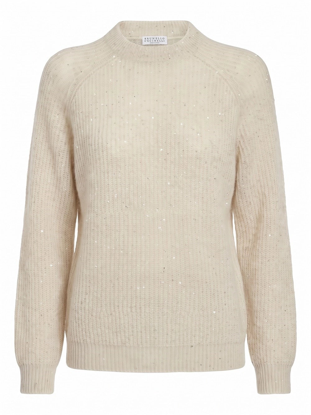 Brunello Cucinelli Women Diamond Yarn English Rib Sweater BRUNELLO CUCINELLI