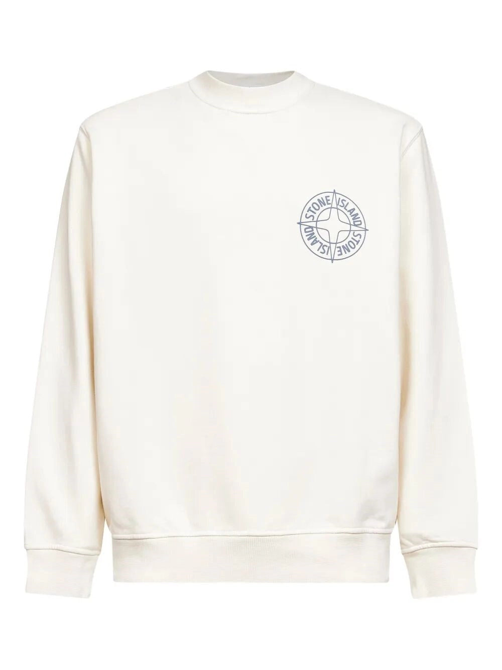Stone Island Men `Outline Compass` Print Sweatshirt STONE ISLAND