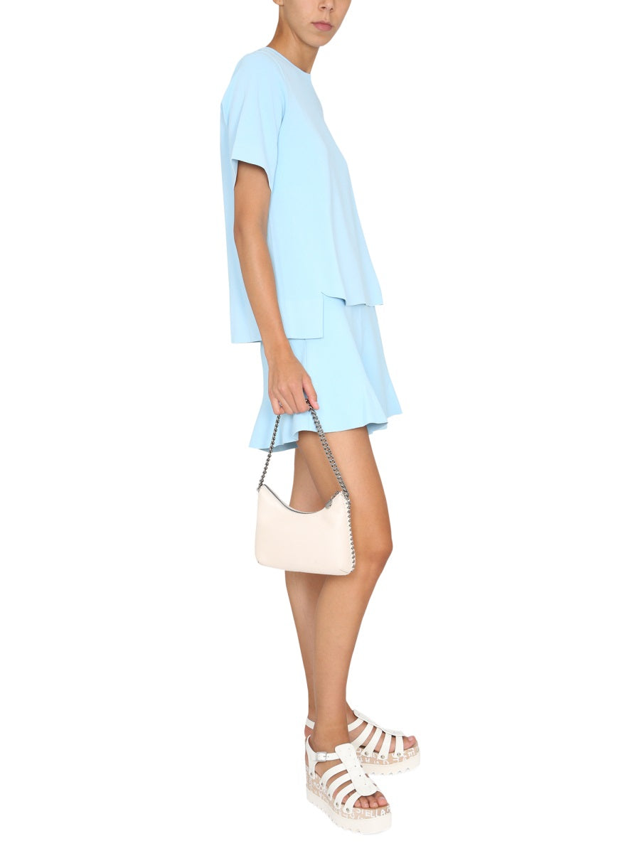 Stella Mccartney Women T-Shirt With Asymmetrical Hemline STELLA MCCARTNEY