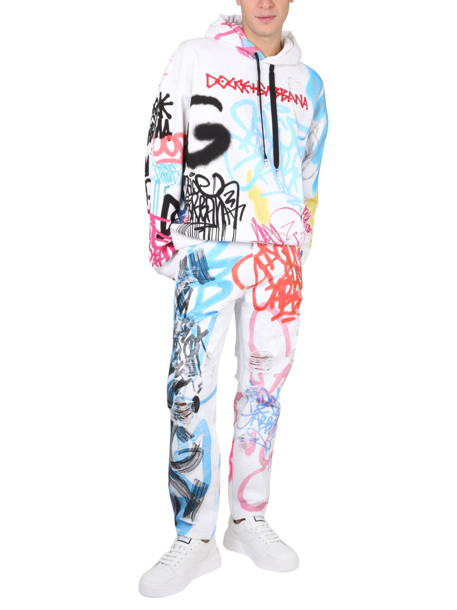 Dolce & Gabbana Men Loose Fit Jeans DOLCE & GABBANA