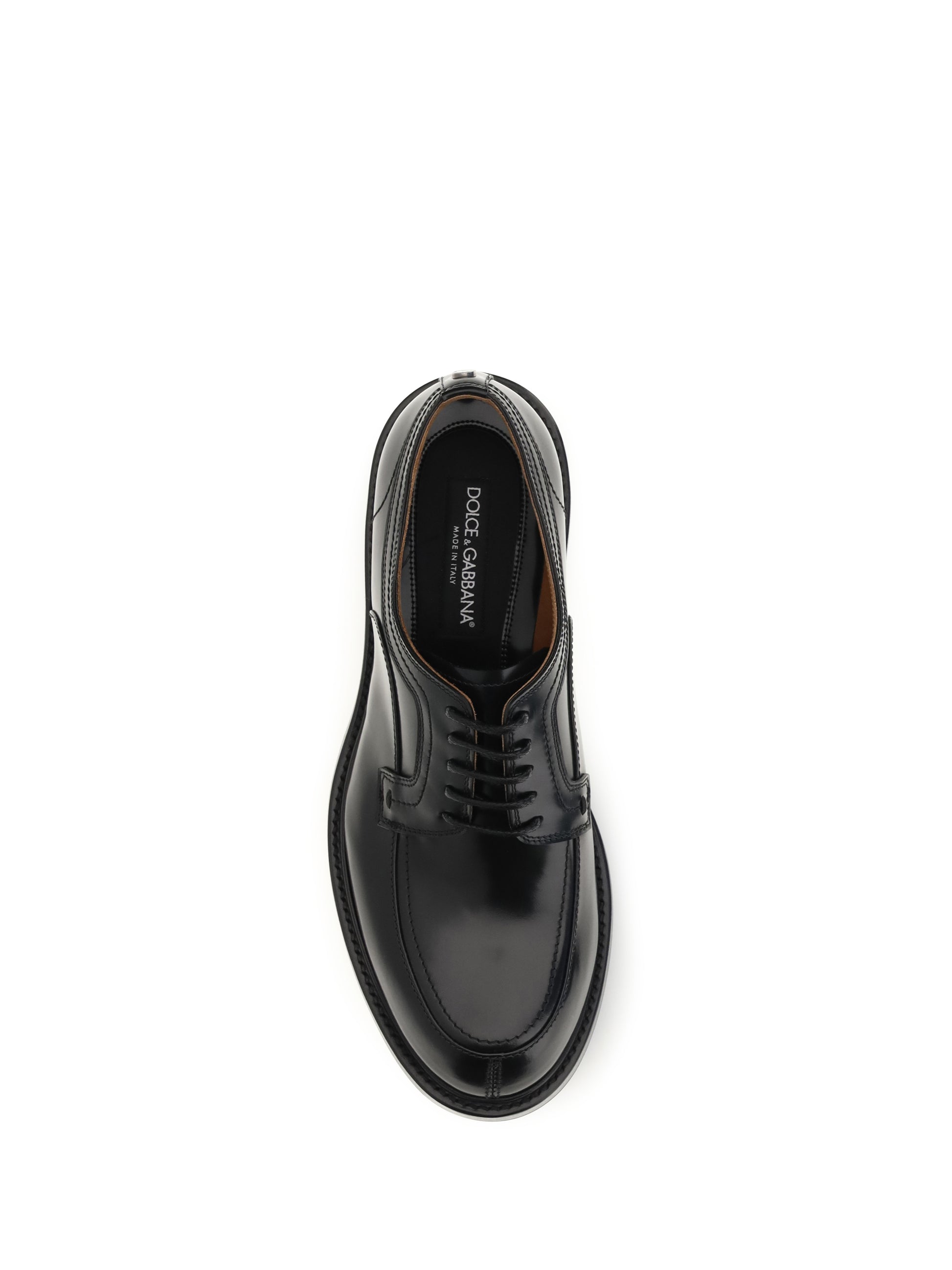 Dolce & Gabbana Men Calfskin Derby Loafers DOLCE & GABBANA