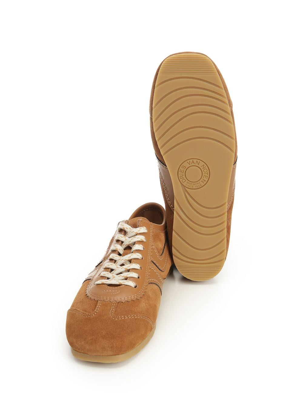 Dries Van Noten Women Leather And Suede Sneakers DRIES VAN NOTEN