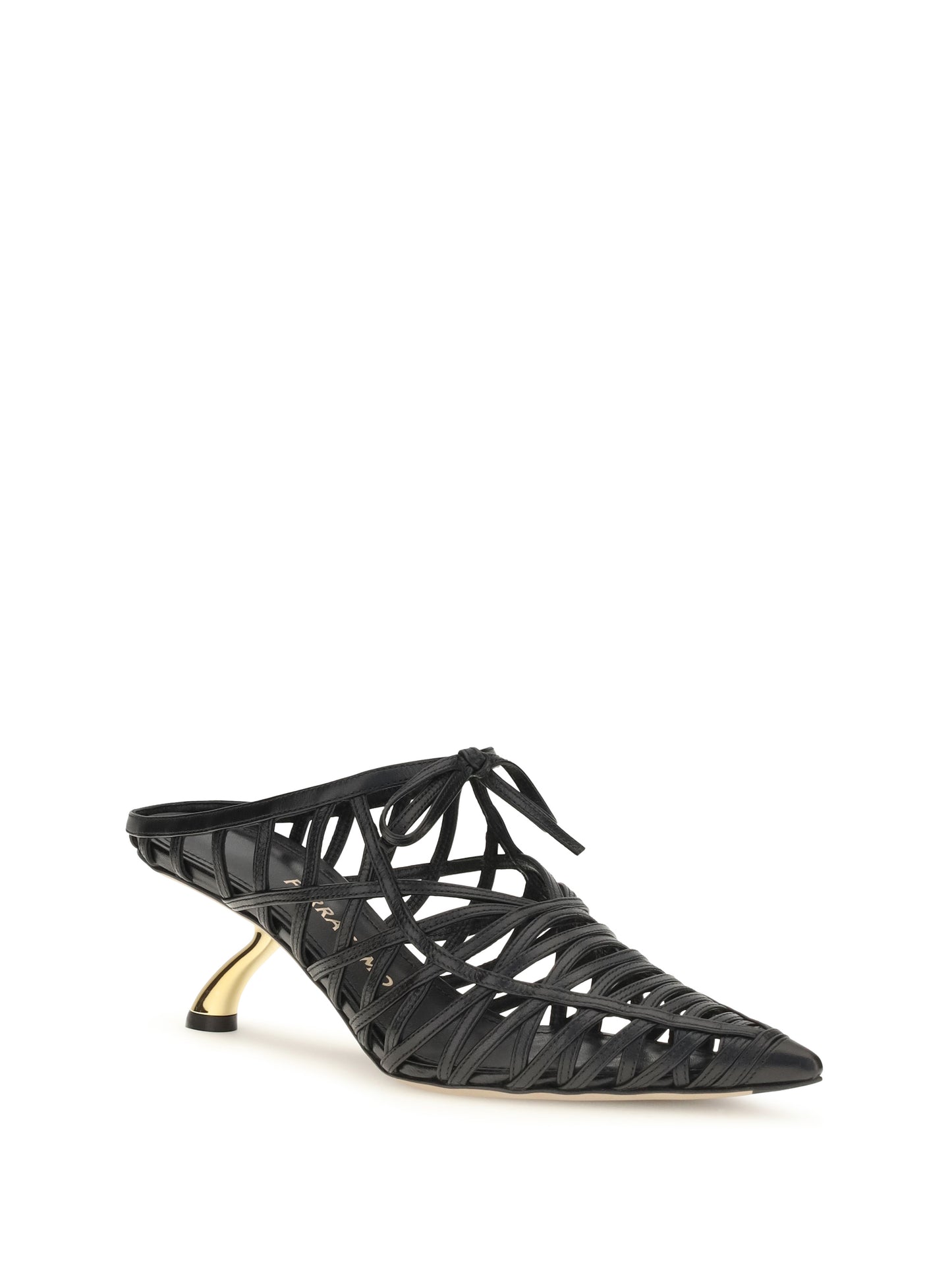 Ferragamo Women S Sculpted Heel Mules FERRAGAMO