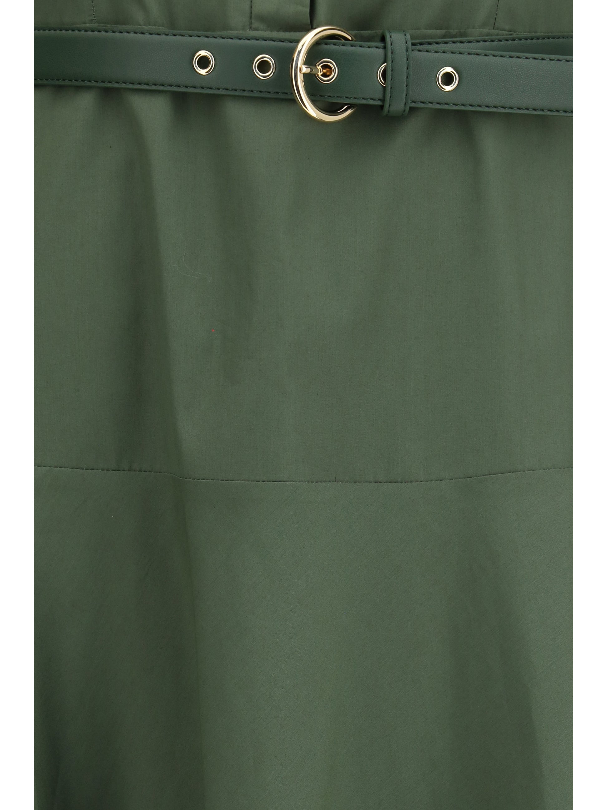 Max Mara Studio Women Cotton Poplin Fit-And-Flare Dress MAX MARA STUDIO