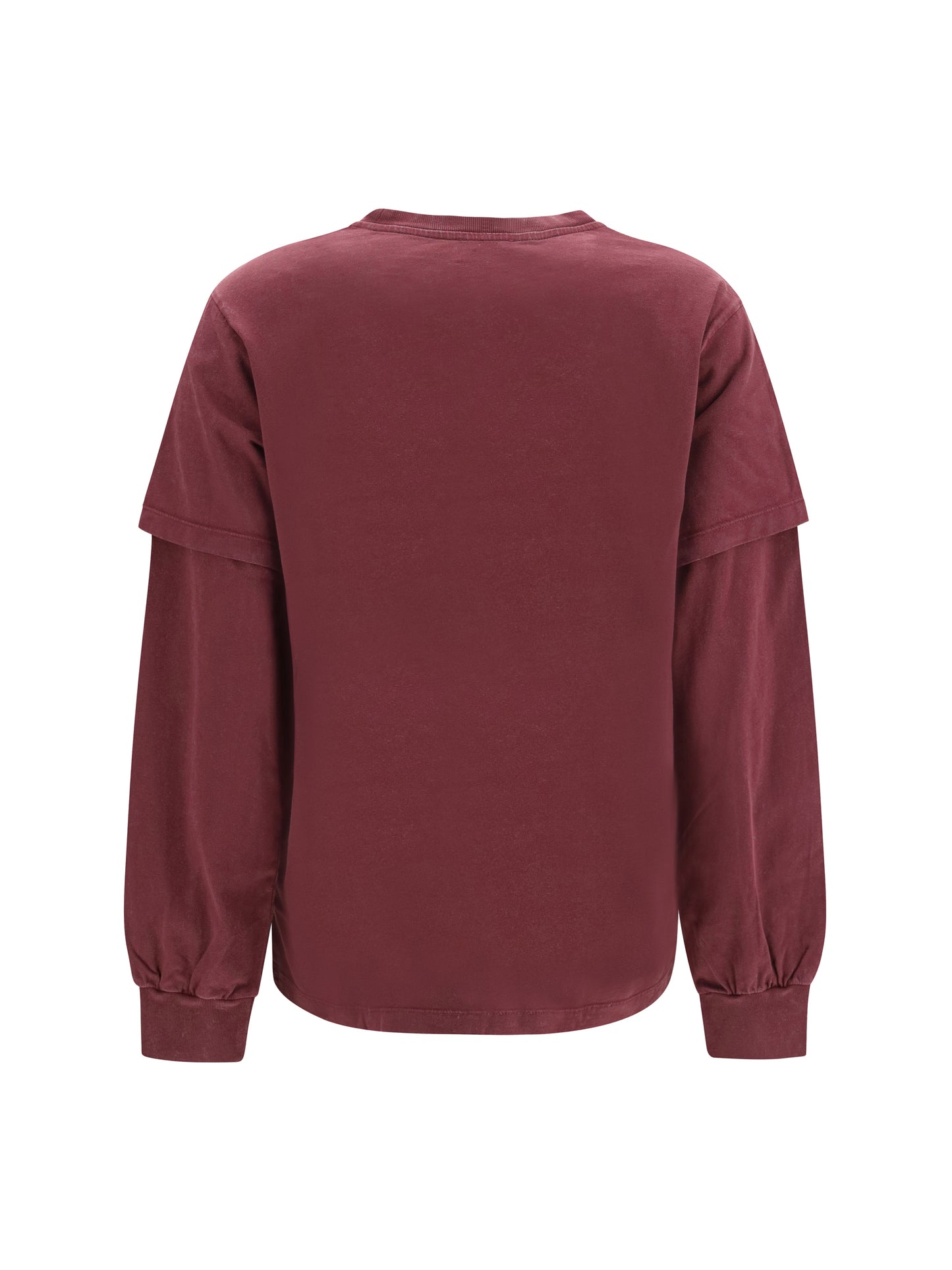 Ganni Women Future Heavy Jersey Long-Sleeve T-Shirt GANNI