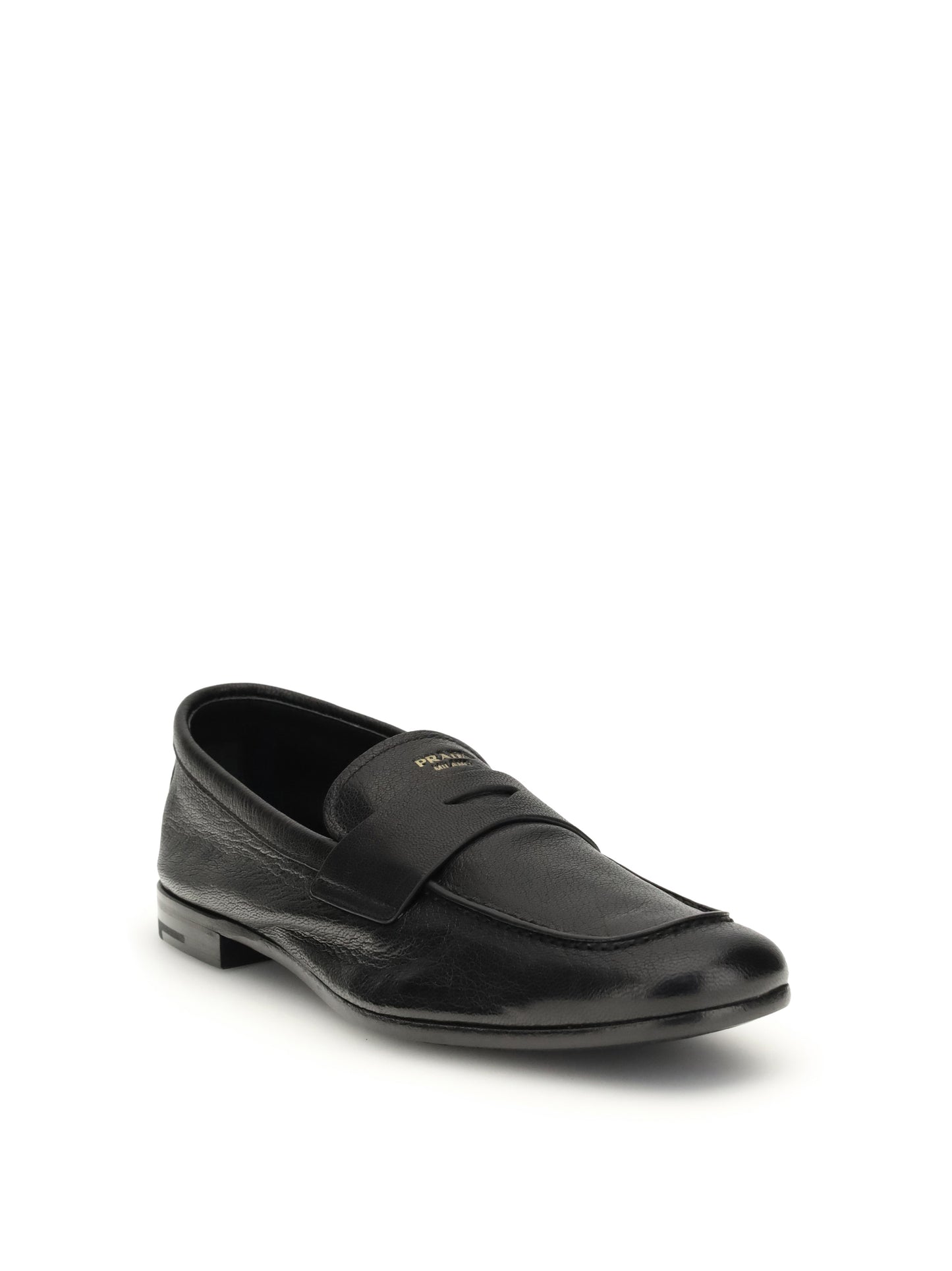 Prada Men Leather Loafers PRADA