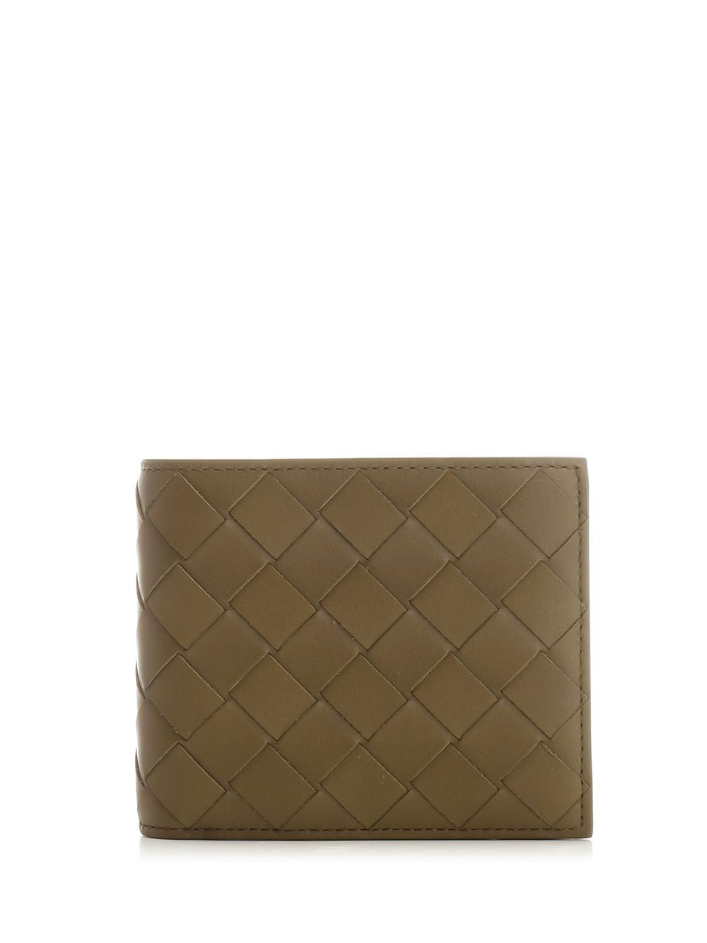 Bottega Veneta Men "Intreccio" Bi-Fold Wallet BOTTEGA VENETA